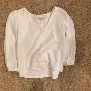 MADWELL Texture & Thread Full Sleeve Top